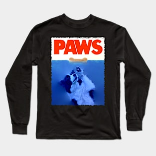 Border Beauty Collie PAWS, Urban Canine Couture Tee Triumphs Long Sleeve T-Shirt